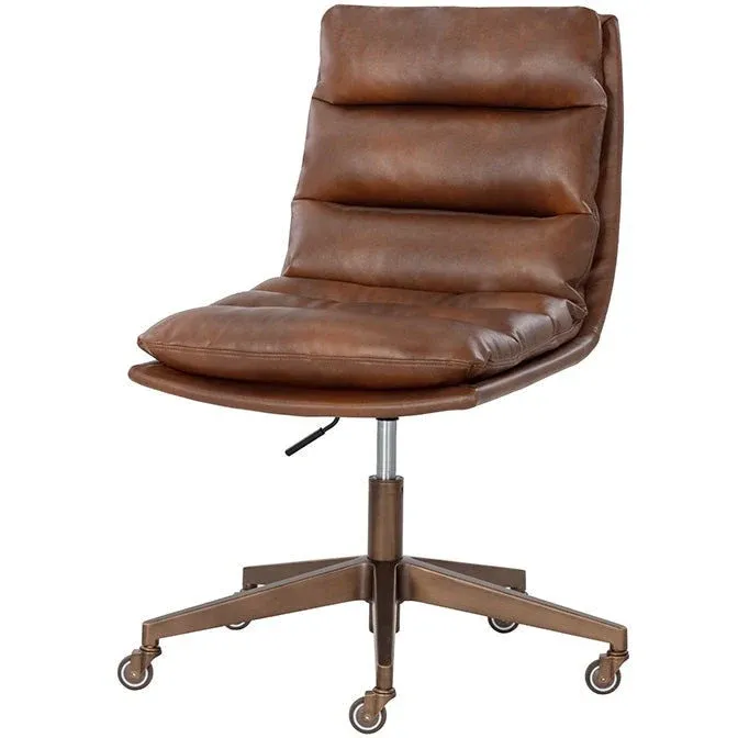 Stinson Office Chair | Bravo Cognac