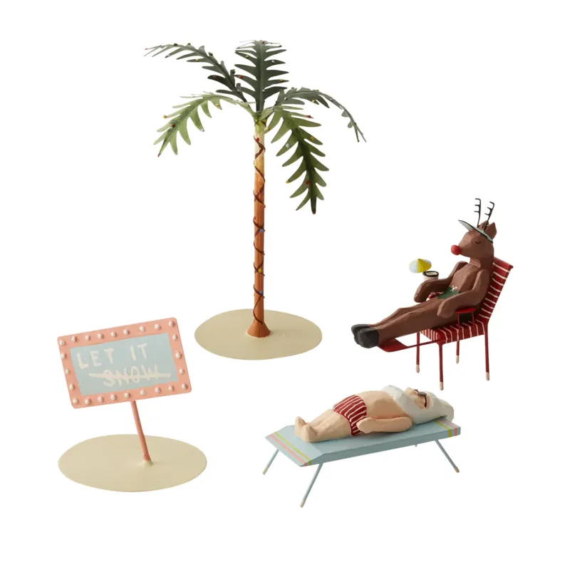 Christmas Getaway Scene By Accent Decor | Figurines | Modishstore - 1