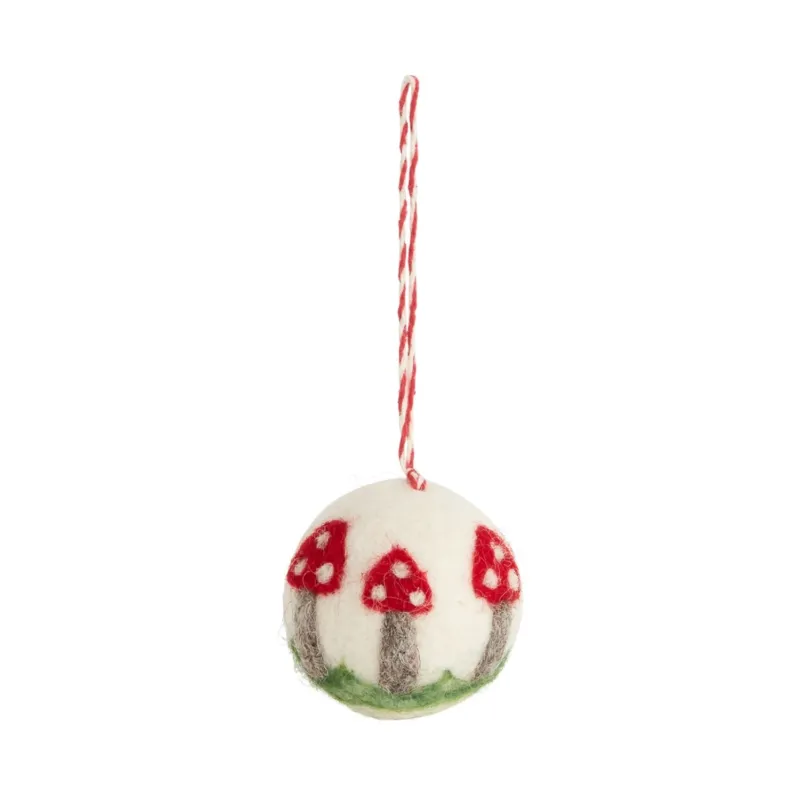 Fun Fungi Ornament Set of 20 By Accent Decor | Ornaments | Modishstore - 1