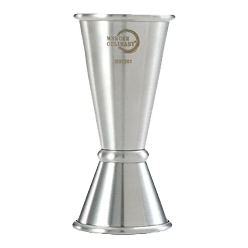 Mercer Barfly Japanese Style Jigger with Pour Lines, Stainless Steel
