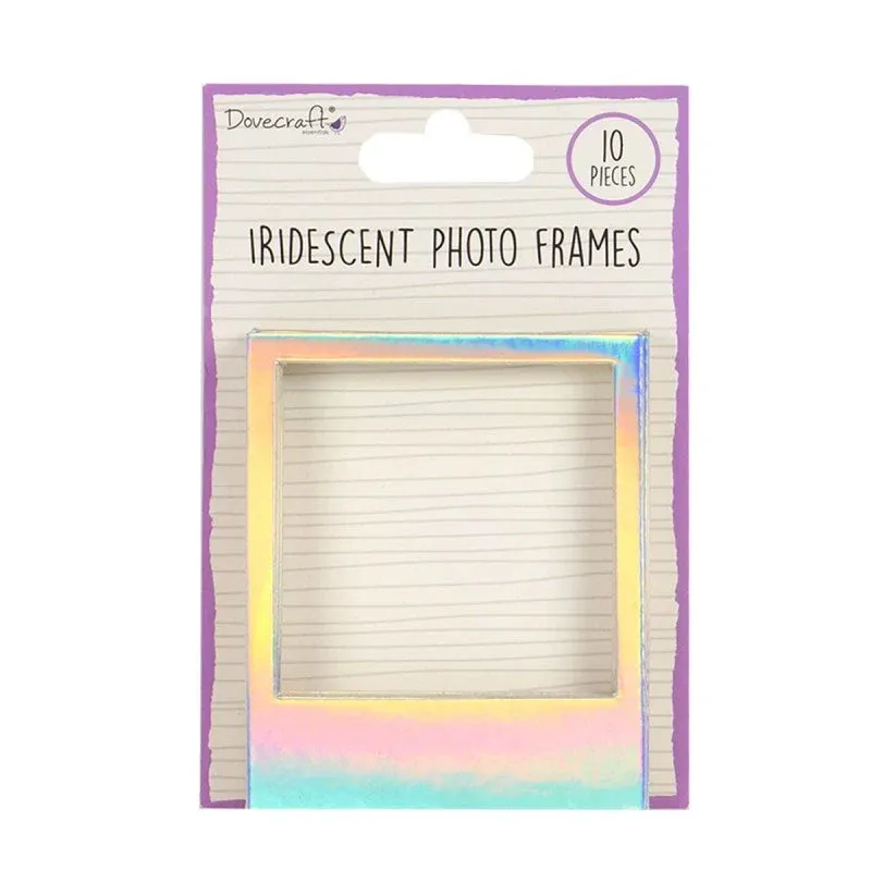 Dovecraft Iridescent Photo Frames (10 Pcs)