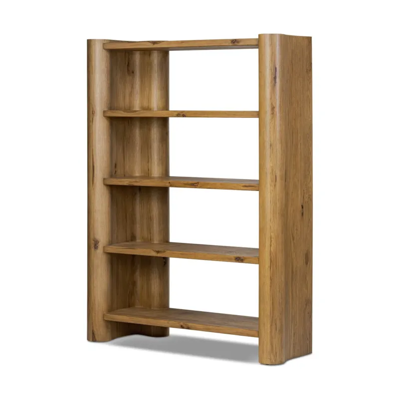 Zealand Bookcase | Worn Oak Veneer