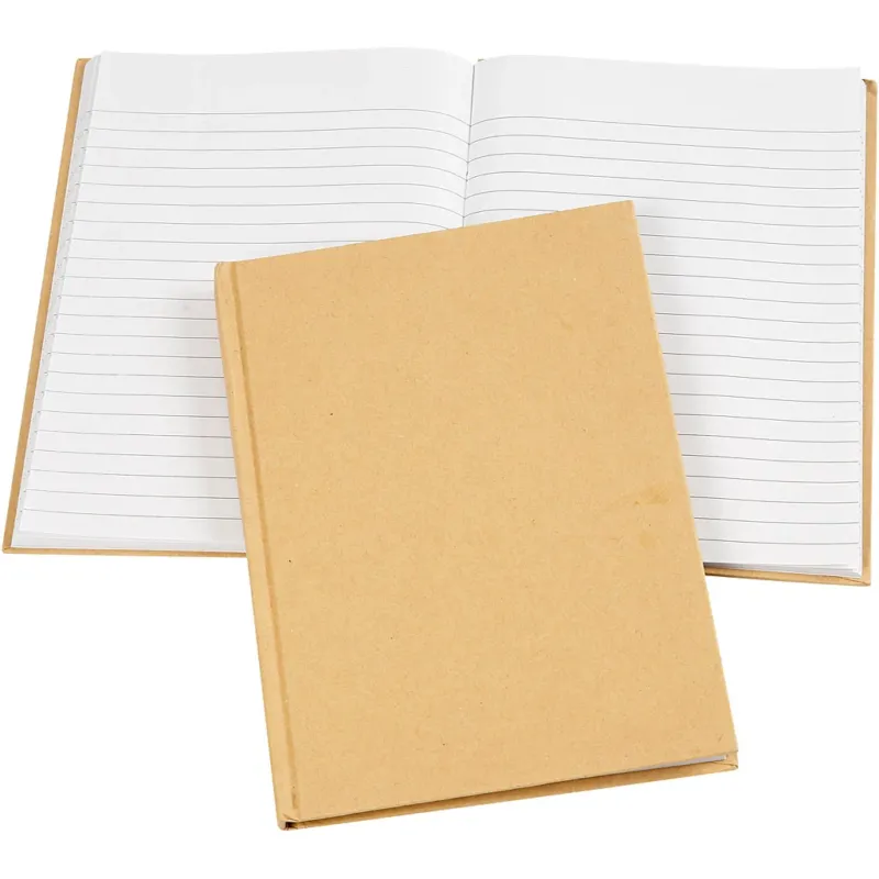 Notebook, A5 15x21 cm, 60 g, 1 pc, brown