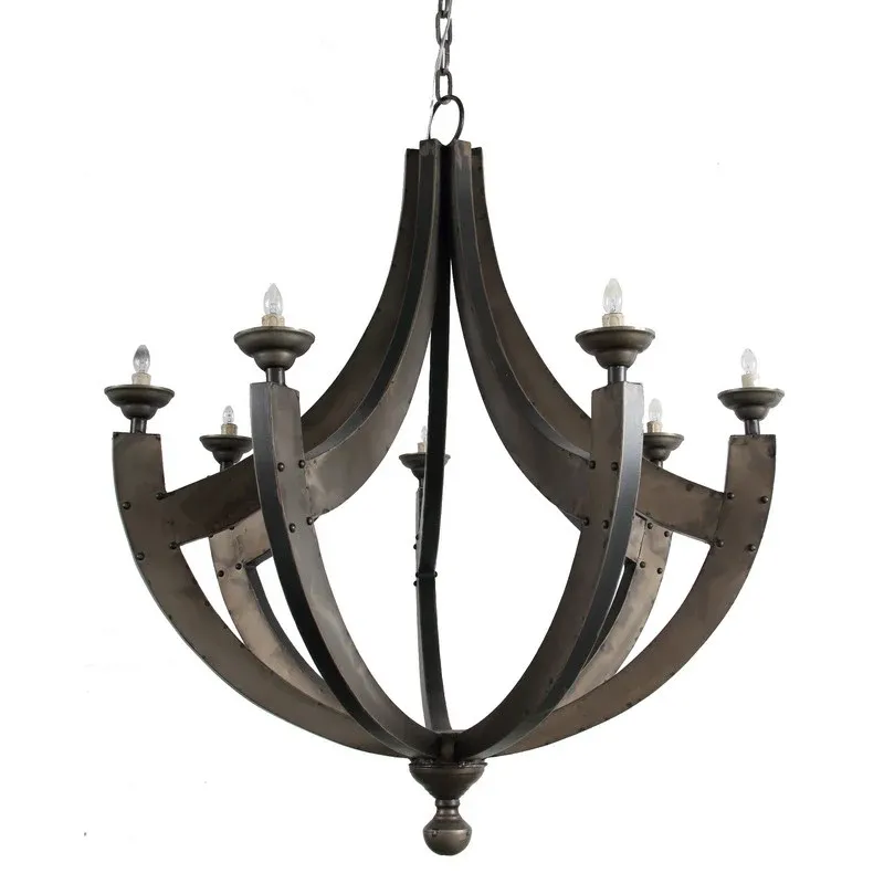 A&B Home Metal Chandelier With 7 Lights | Chandeliers | Modishstore