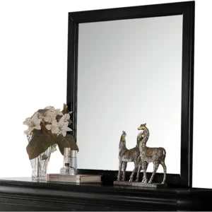 Classic Traditional Cherry Finish Wood Mirror By Homeroots | Mirrors | Modishstore