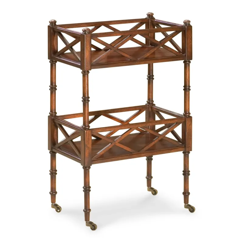 Plantation Cherry Mobile Server By Homeroots | Bar Carts | Modishstore