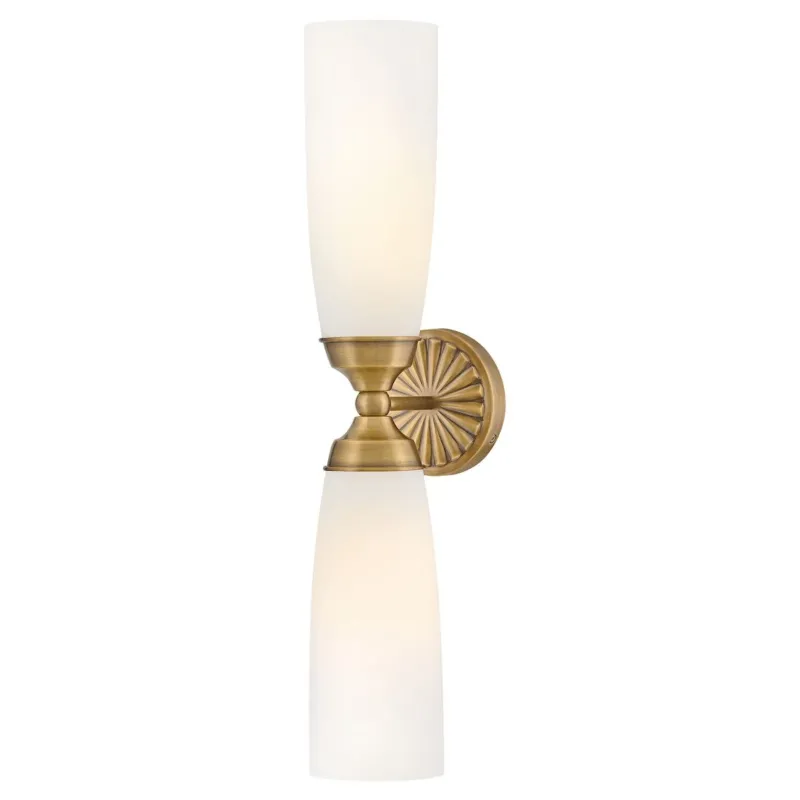 Alexis 24" Two-Light Sconce | Heritage Brass