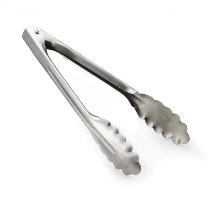 Browne | Utility Tongs, Stainless Steel Satin Finish, 1.0mm - ChefEquipment.com