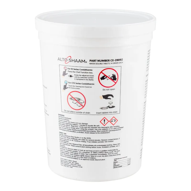 Alto-Shaam Combiclean Combitabs, 14 g (90-pack)