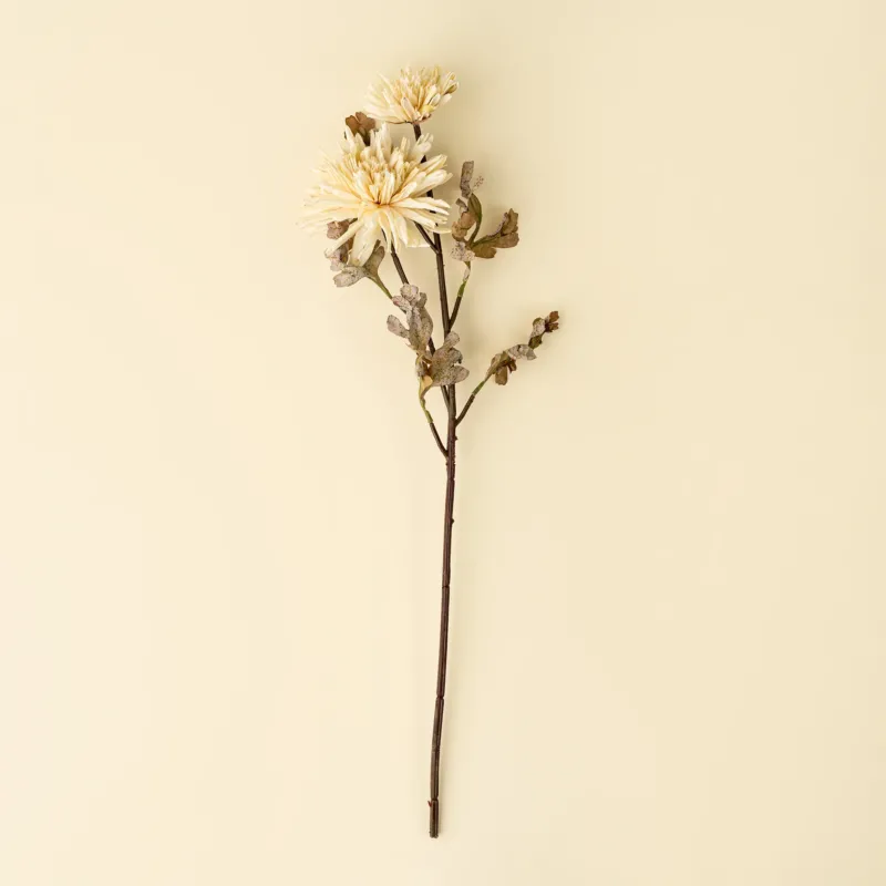 Real Touch Dahlia Spray | Cream