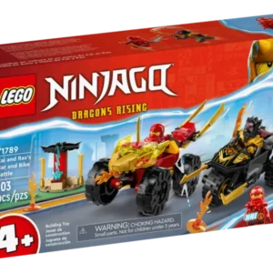 Lego Kai And Rass Car And Bike Battle