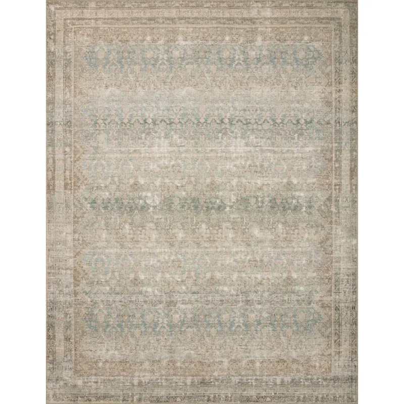 Aubrey Rug 03 | Angela Rose X Loloi | Jade / Natural