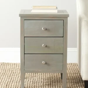 Safavieh Deniz End Table With Storage Drawers | End Tables | Modishstore - 1