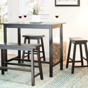 Safavieh Ronin 4 Pc Set Pub Table | Bar Tables | Modishstore - 1