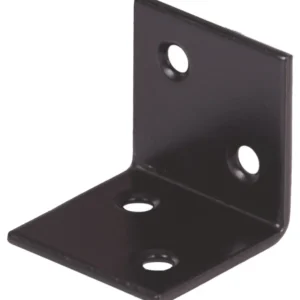 GAH Breitwinkel 30 x 30 mm gleichschenklig, blau verzinkt & schwarz beschichtet