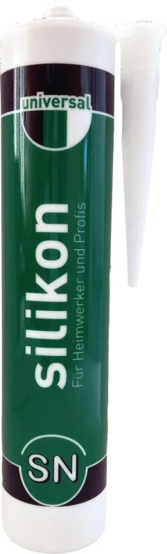BOSTIK Universal-Silikon SN K 310 ml Kartusche transparent – Neutralvernetzender Dichtstoff