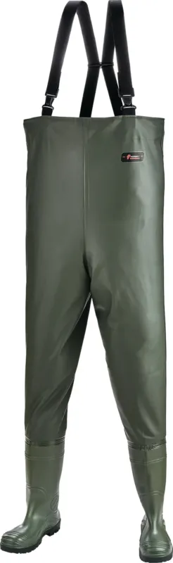 NORWAY Wathose STANDARD S5 mit Stiefel EN ISO 20345, olivgrün, Gr. 40