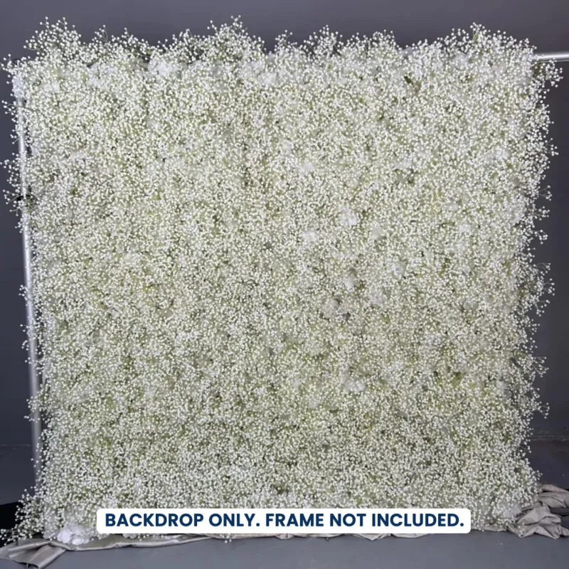 Künstliche Blumen-Eventwand als Hintergrund – Stil 34