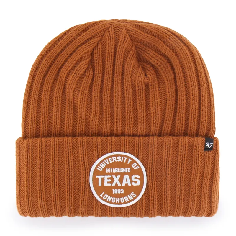 Texas Longhorns Ribbed Snowdrift '47 Cuff Knit