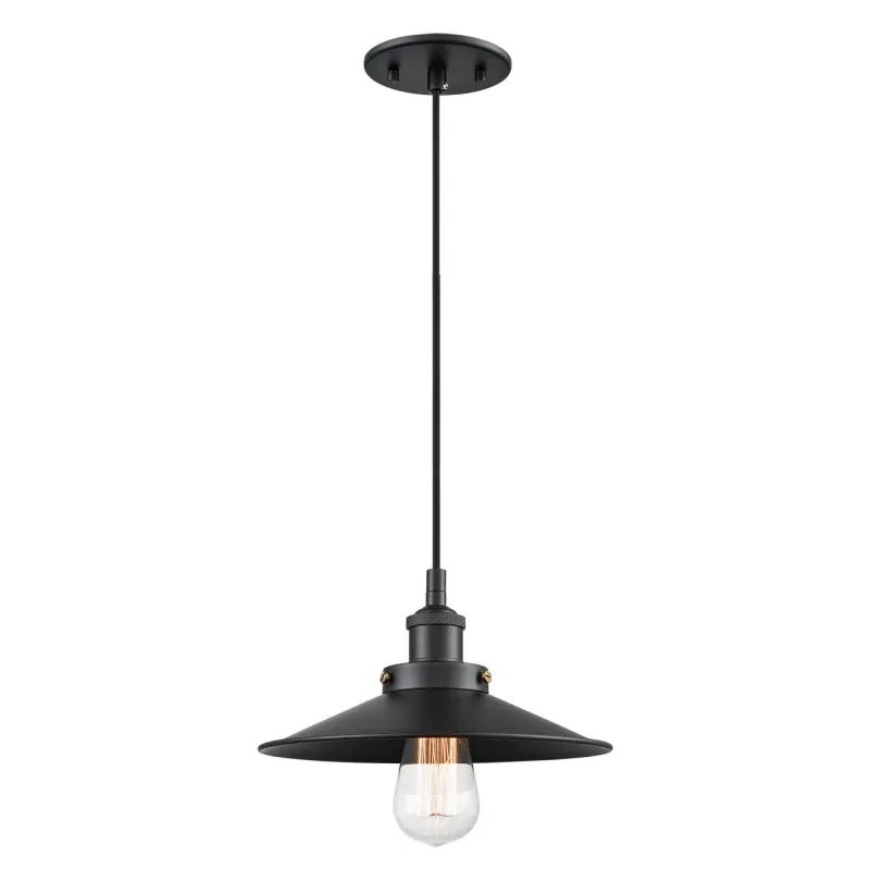 Bulstrode's 10¼" Pendant | Black