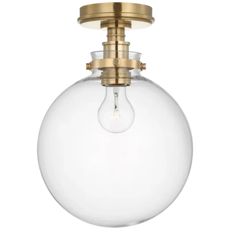 Parkington 10" Globe Flush Mount