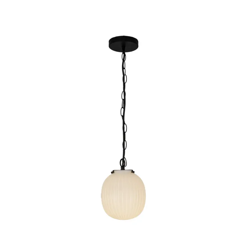 Cherise 7" Pendant | Matte Black