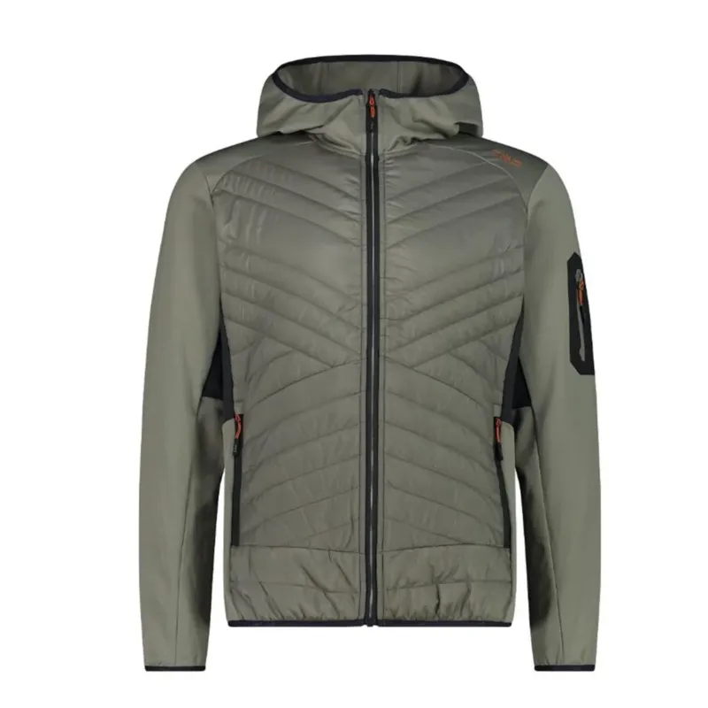 CMP Sport Man Hybrid Unlimitech Jacket Fix Hood sage