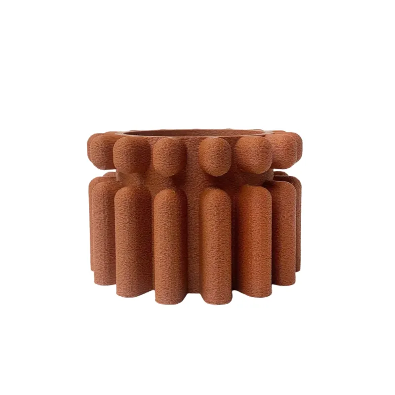 Mono | Plant Pot 01 | Burnt Ochre