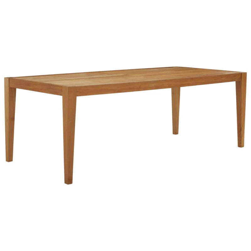 Modway Northlake 85" Outdoor Patio Premium Grade A Teak Wood Dining Table - EEI-3430 | Dining Tables | Modishstore - 1