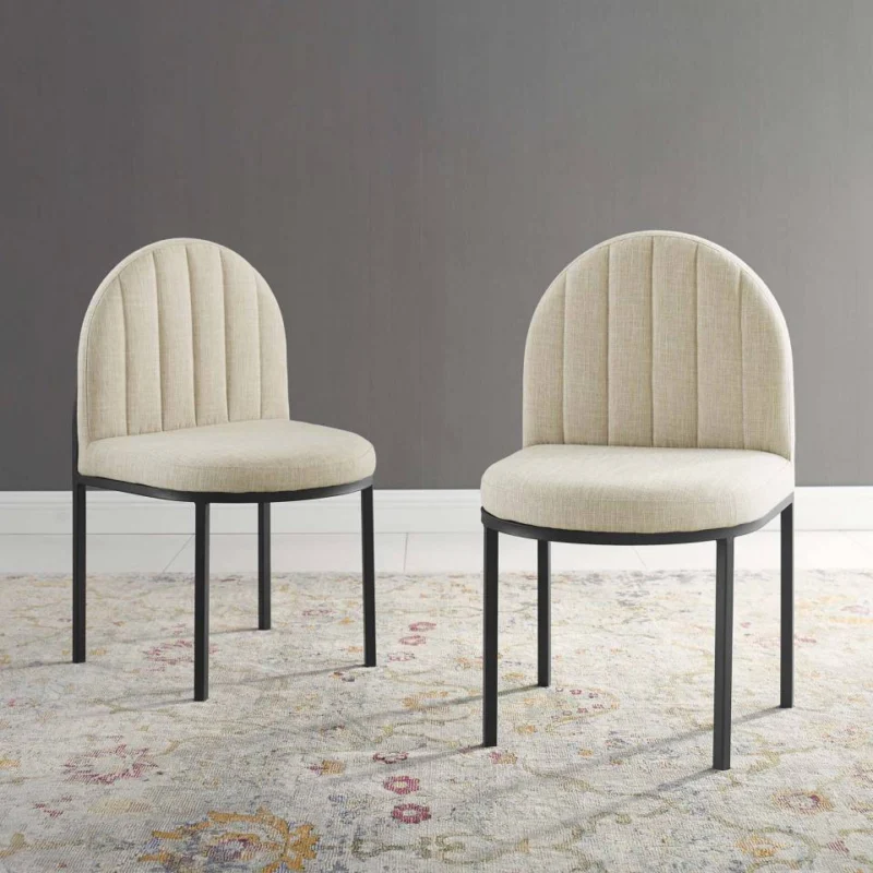 Modway Isla Dining Side Chair Upholstered Fabric Set of 2 - EEI-4504 | Side Chairs | Modishstore - 1