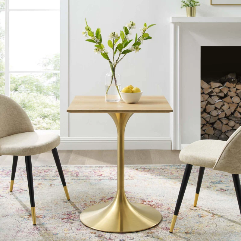 Modway Lippa 24" Square Wood Dining Table - EEI-5219 | Dining Tables | Modishstore - 1