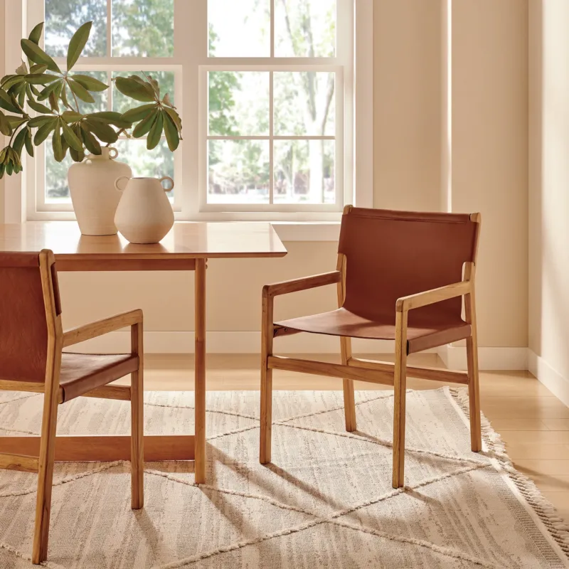 Sonora Leather Dining Chair by Modway | Dining Chairs | Modishstore - 1