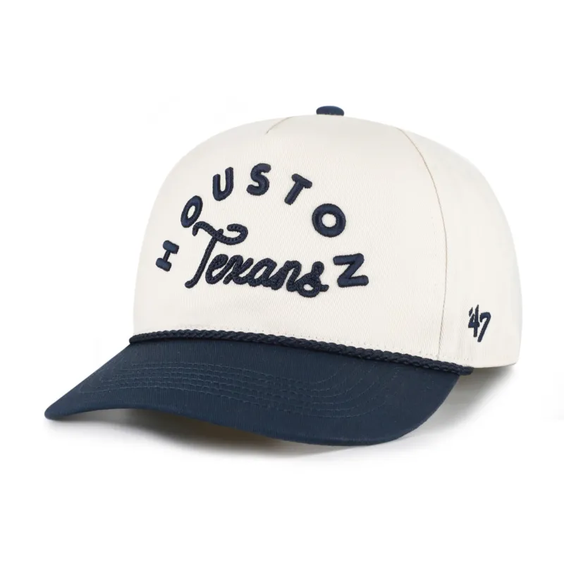 HOUSTON TEXANS ROPE SCRIPT '47 WOMEN'S HITCH RF RELAXED FIT