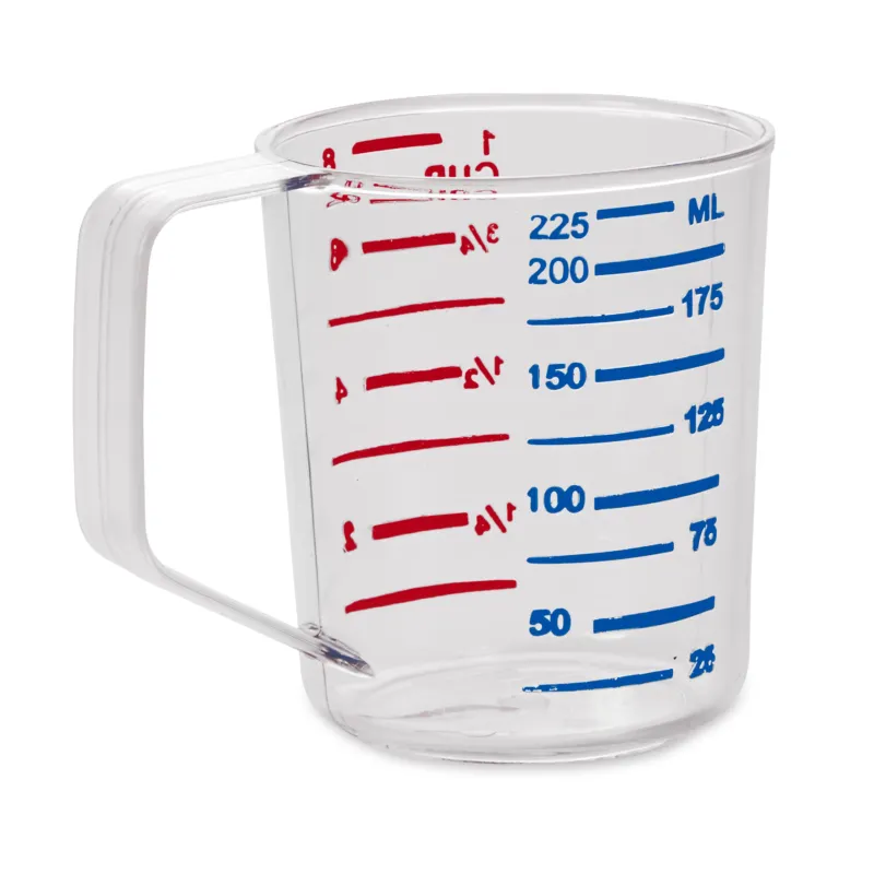 Rubbermaid | Bouncer Measuring Cup, Clear - ChefEquipment.com