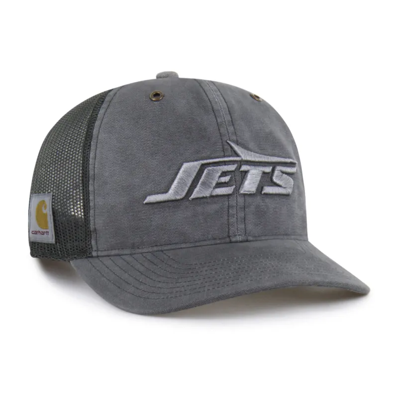 NEW YORK JETS CARHARTT DYED '47 TRUCKER RF RELAXED FIT