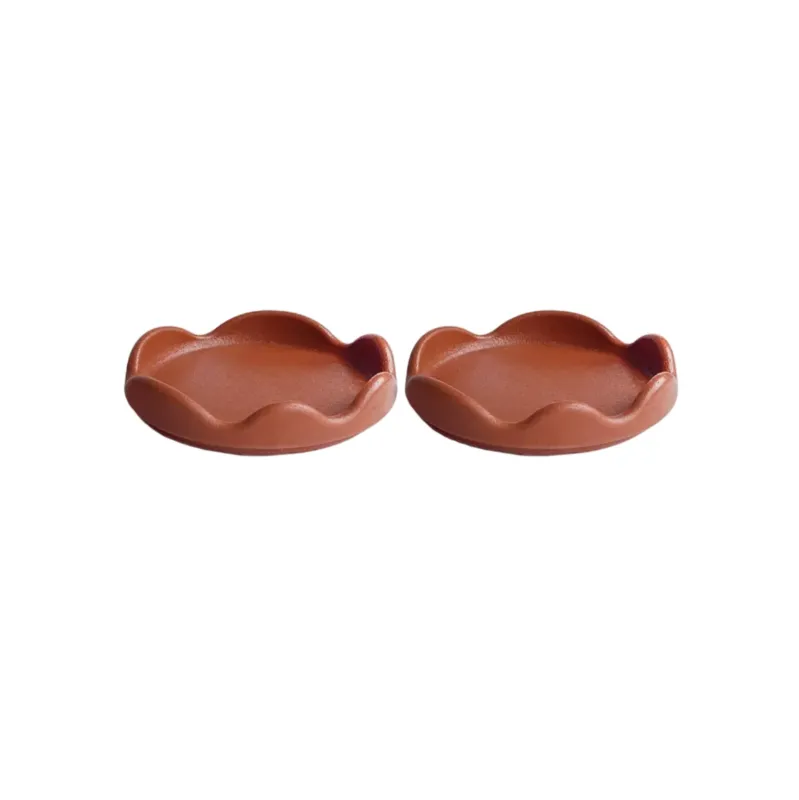 Flur | 2.0 Coasters | Burnt Ochre