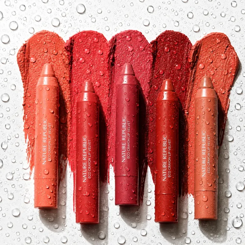 NATURE REPUBLIC - By Flower Eco Crayon Velvet 2.8g (4colors)
