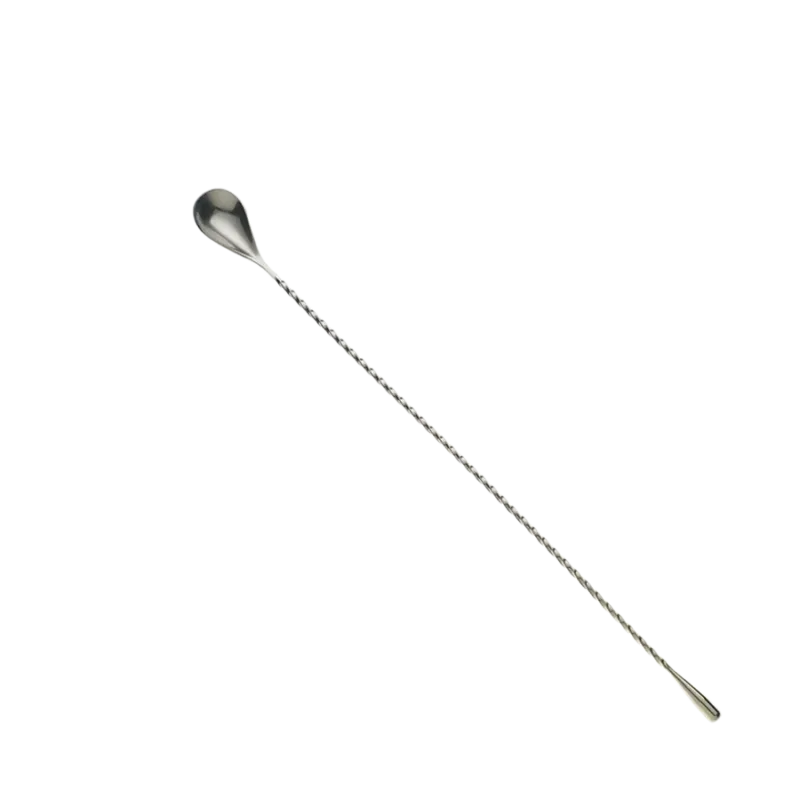 Mercer Barfly Classic Bar Spoon, Teardrop End, 15 3/4", Stainless Steel