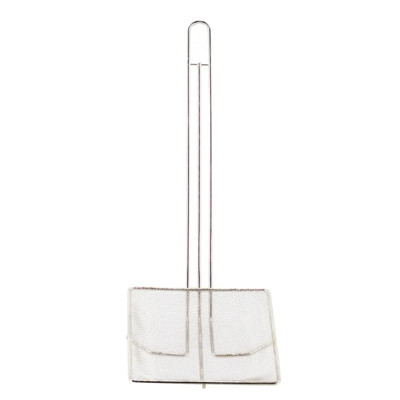 Rabco | Square Fine Mesh Skimmer, Nickel Plated - ChefEquipment.com