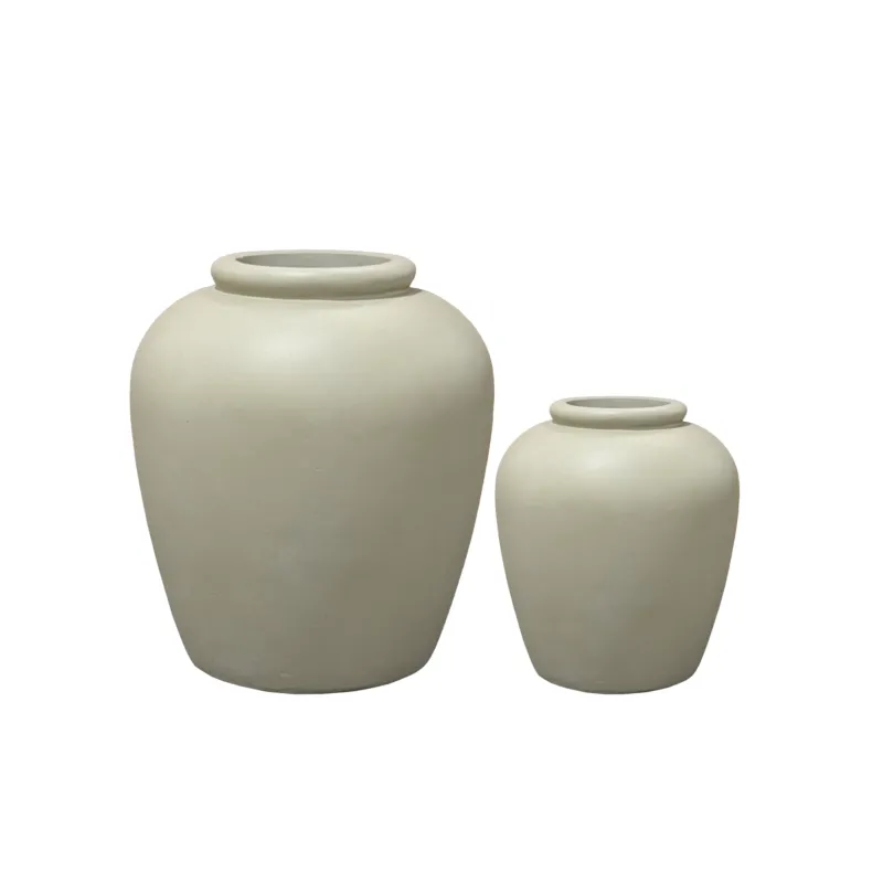 Pflanzkübel Beton Beige XXL – Origin, frostfest & robust