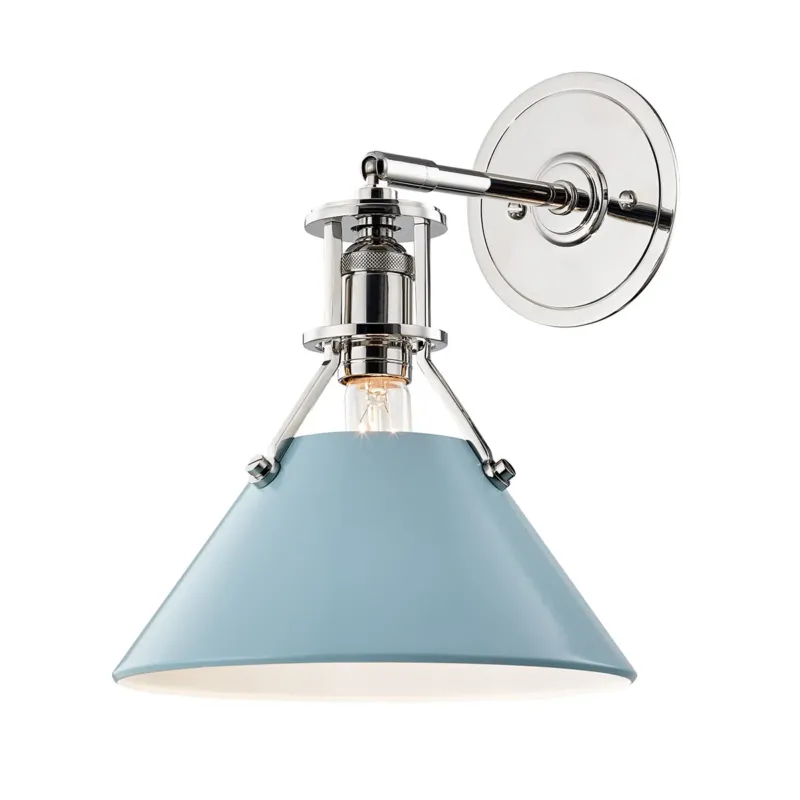Painted No. 2 Wall Sconce | Blue Bird