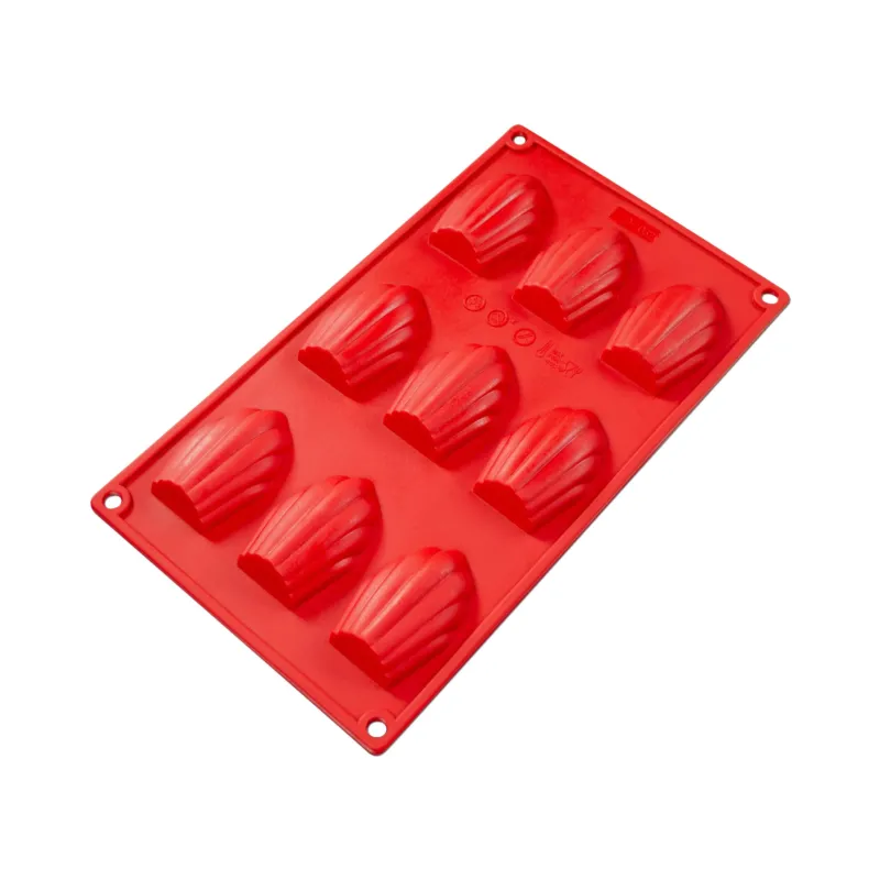 Fat Daddio's Silicone Mold, Madelaine, 9 x 1 oz Capacity Molds, FINAL SALE