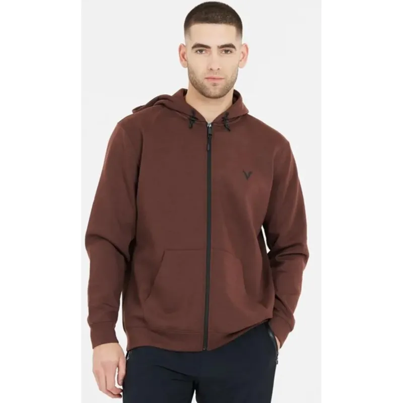 Virtus - Taro M Technical Full-Zip Hoody - Puce - Herren