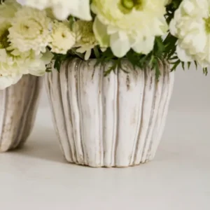 Cedric Pot Set of 8 By Accent Decor | Wall Decor | Modishstore - 1