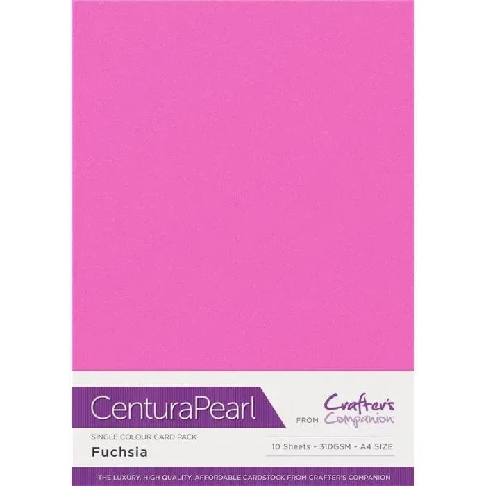 Centura Pearl Single Colour 10 Sheet Pack Fuchsia