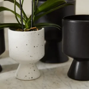 De Vil Pot Set of 4 By Accent Decor | Planters, Troughs & Cachepots | Modishstore - 1