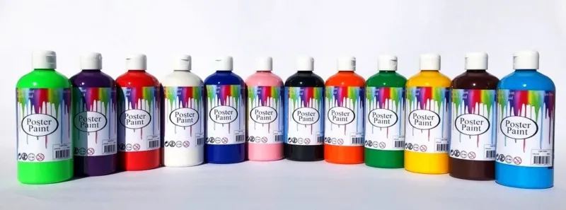 Poster Paint 500Ml Dark Blue Ev