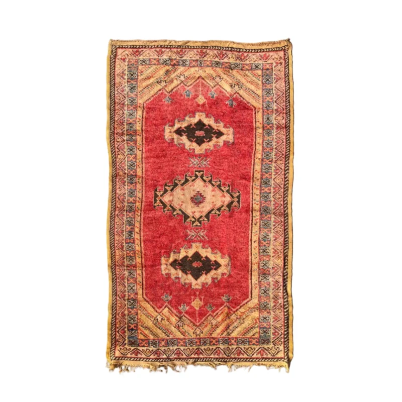 Vintage Moroccan Taznakht Rug 245/140 cm
